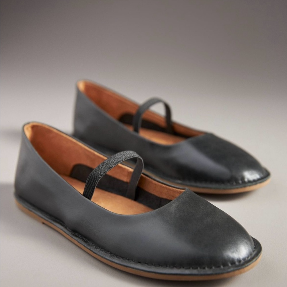 Anthropologie, Kelsi Dagger, Brooklyn Harper Mary Jane Flats, Size 8, NWT